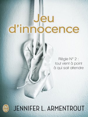 cover image of Jeu d'innocence
